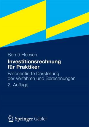 Cover of the book Investitionsrechnung für Praktiker by Thomas Mahler
