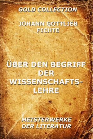 Cover of the book Über den Begriff der Wissenschaftslehre by Mark Twain