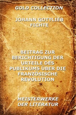 Cover of the book Beitrag zur Berichtigung der Urteile des Publikums über die französische Revolution by Hiram E. Butler