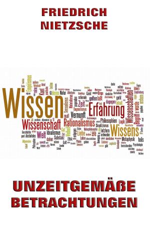 Cover of the book Unzeitgemäße Betrachtungen by Martin Rulandus