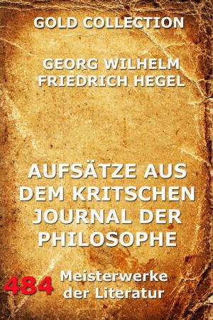 Cover of the book Aufsätze aus dem kritischen Journal der Philosophie by Jürgen Beck