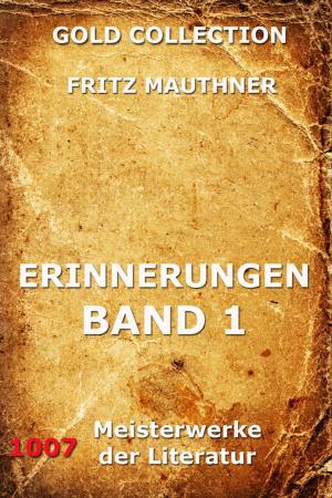 Book cover of Erinnerungen, Band 1