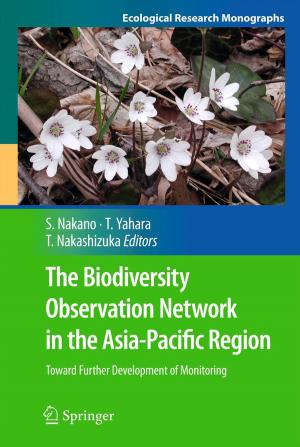 Cover of the book The Biodiversity Observation Network in the Asia-Pacific Region by 