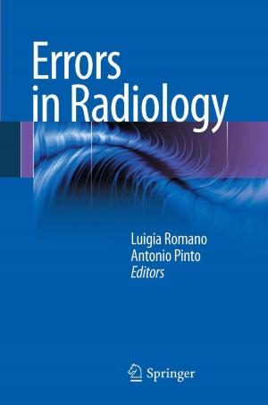 Cover of the book Errors in Radiology by Alberto Siracusano, Antonio Vita, Emilio Sacchetti, Wolfgang Fleischhacker