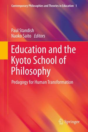 Cover of Education and the Kyoto School of Philosophy