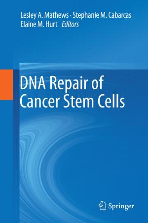 Cover of the book DNA Repair of Cancer Stem Cells by Sarah Schols
