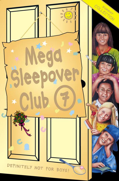 Cover of the book Mega Sleepover 7: Summer Collection (The Sleepover Club) by Narinder Dhami, Angie Bates, HarperCollins Publishers