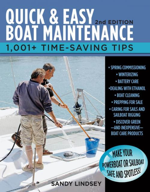 Cover of the book Quick and Easy Boat Maintenance, 2nd Edition : 1,001 Time-Saving Tips: 1,001 Time-Saving Tips by Sandy Lindsey, Mcgraw-hill