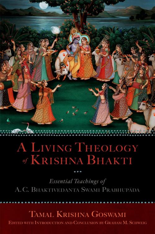 Cover of the book A Living Theology of Krishna Bhakti by Tamal Krishna Goswami, Oxford University Press