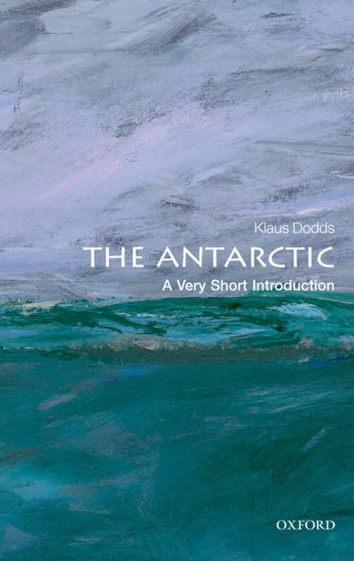 Cover of the book The Antarctic: A Very Short Introduction by Klaus Dodds, OUP Oxford