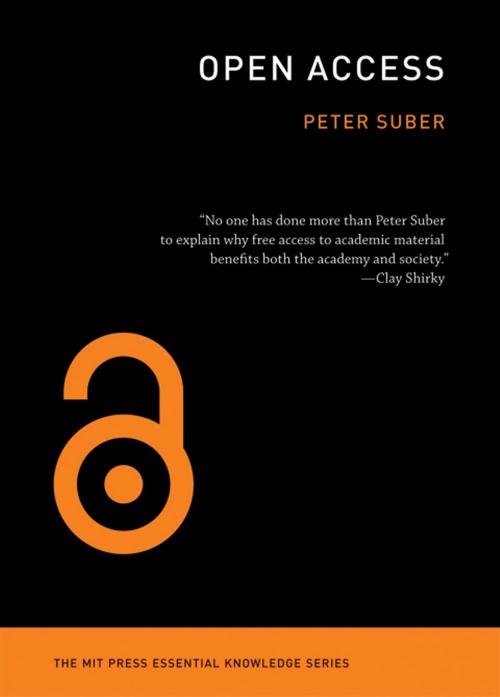 Cover of the book Open Access by Peter Suber, The MIT Press