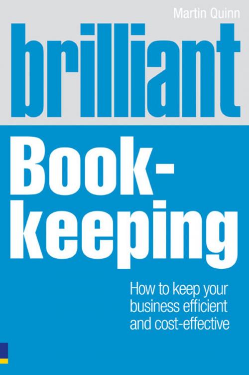 Cover of the book Brilliant Book-keeping by Martin Quinn, Pearson Education Limited