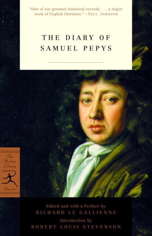 Cover of the book The Diary of Samuel Pepys by Samuel Pepys, Random House Publishing Group