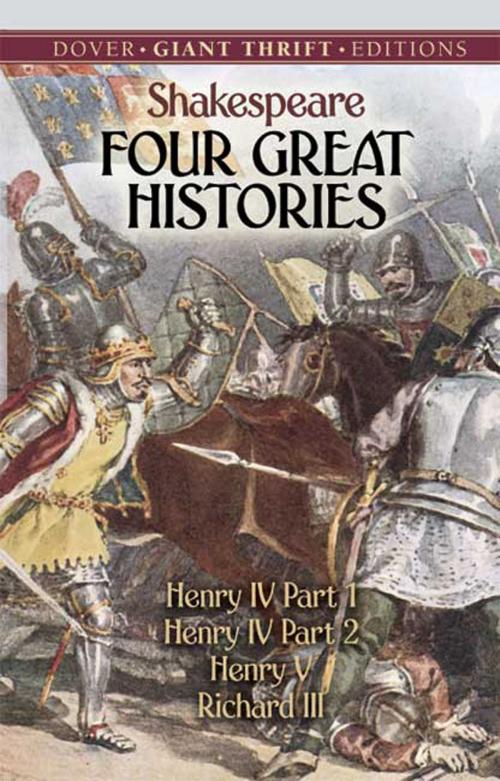Cover of the book Four Great Histories by William Shakespeare, Dover Publications