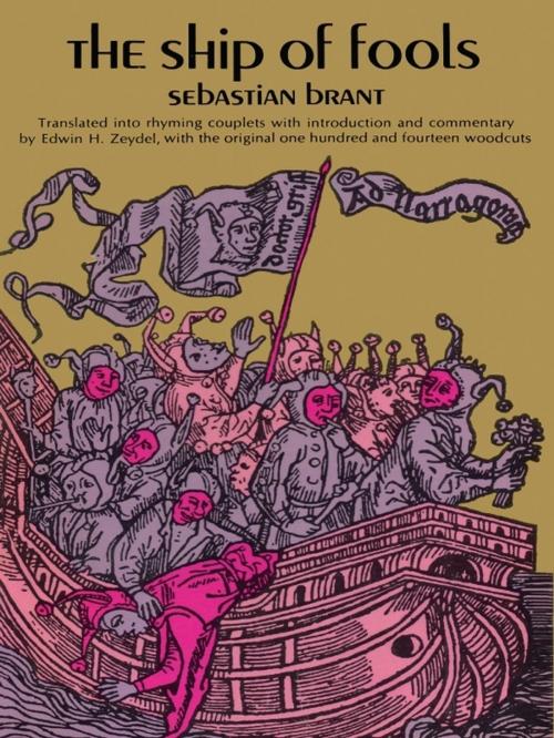 Cover of the book The Ship of Fools by Sebastian Brant, Dover Publications