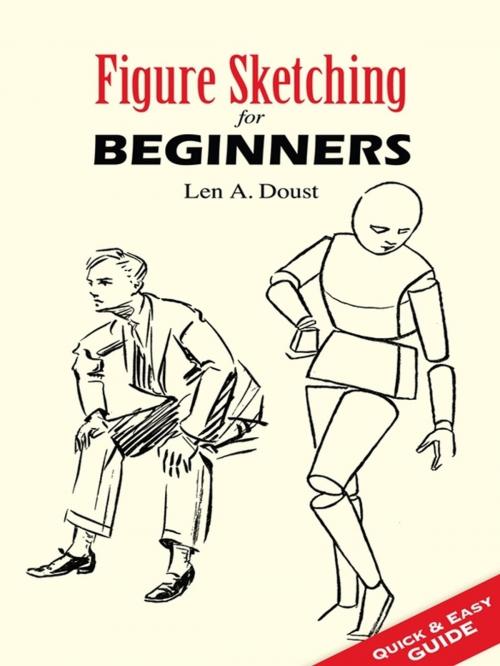 Cover of the book Figure Sketching for Beginners by Len A. Doust, Dover Publications