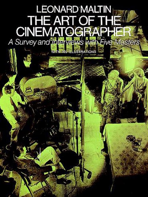 Cover of the book The Art of the Cinematographer by Leonard Maltin, Dover Publications