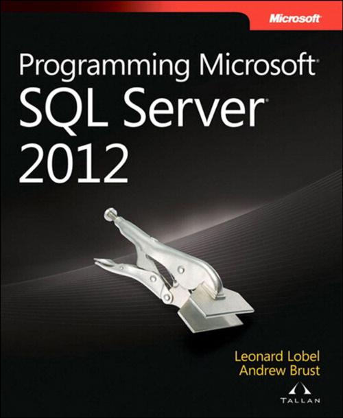 Cover of the book Programming Microsoft SQL Server 2012 by Andrew Brust, Leonard G. Lobel, Pearson Education