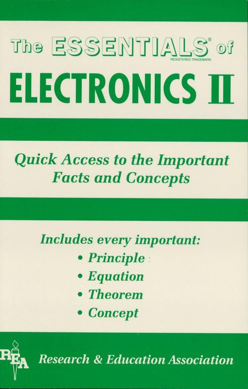 Cover of the book Electronics II Essentials by The Editors of REA, Research & Education Association