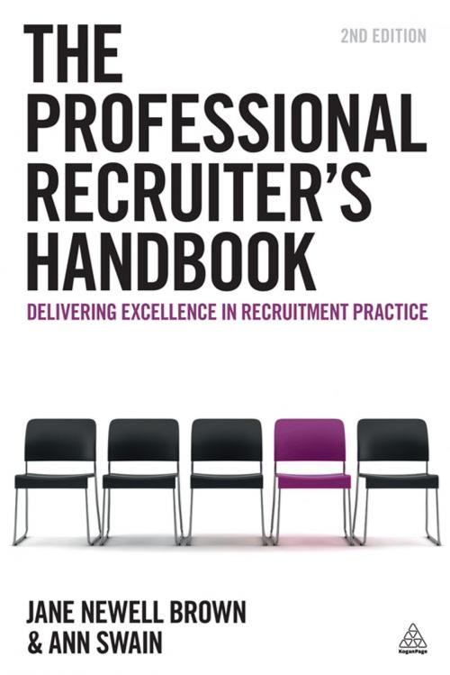 Cover of the book The Professional Recruiter's Handbook by Ann Swain, Jane Newell Brown, Kogan Page