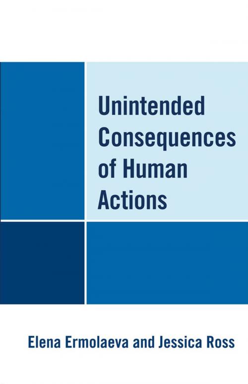 Cover of the book Unintended Consequences of Human Actions by Elena Ermolaeva, Jessica Ross, UPA