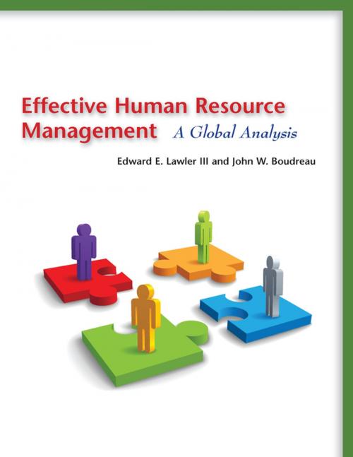 Cover of the book Effective Human Resource Management by Edward Lawler, Stanford University Press
