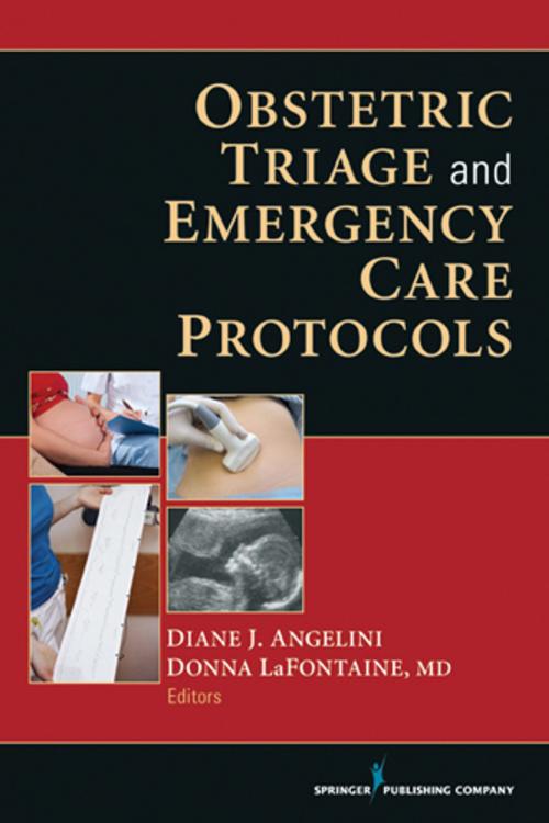 Cover of the book Obstetric Triage and Emergency Care Protocols by , Springer Publishing Company