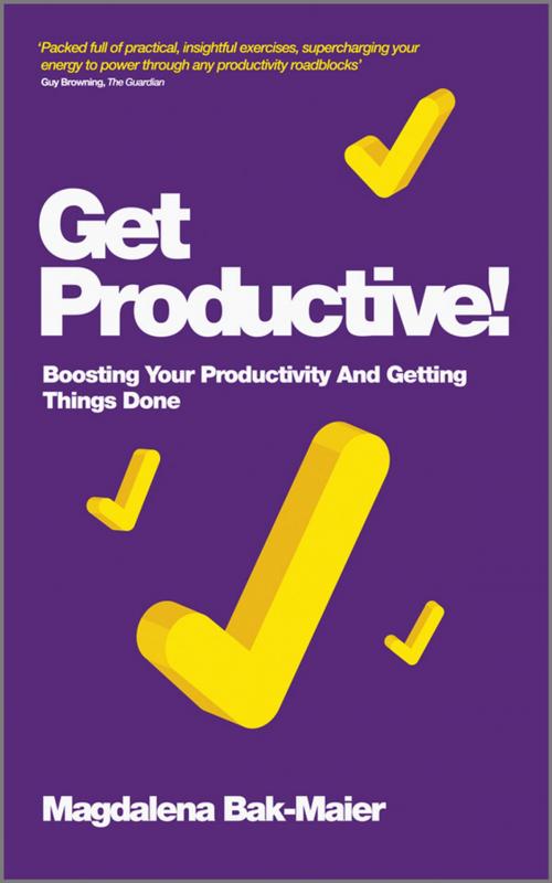 Cover of the book Get Productive! by Magdalena Bak-Maier, Wiley