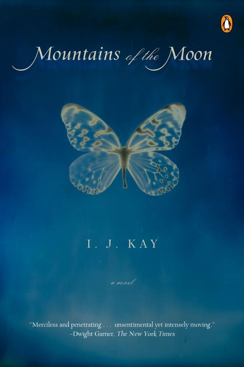 Cover of the book Mountains of the Moon by I. J. Kay, Penguin Publishing Group