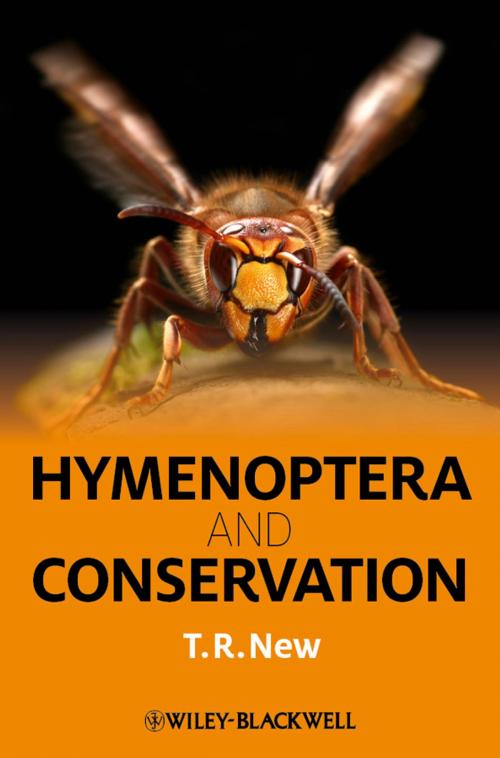 Cover of the book Hymenoptera and Conservation by T. R. New, Wiley