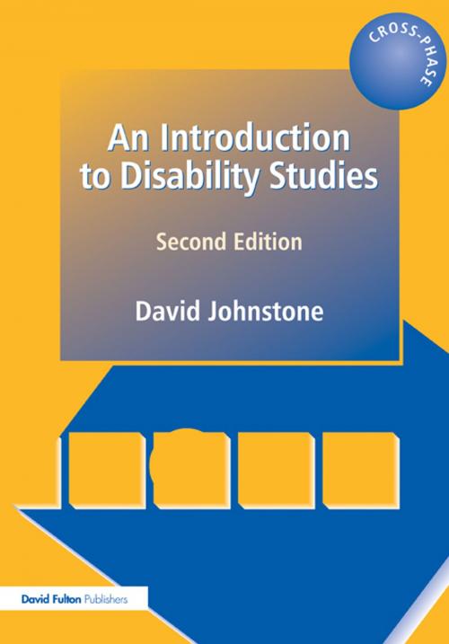 Cover of the book An Introduction to Disability Studies by David Johnstone, Taylor and Francis