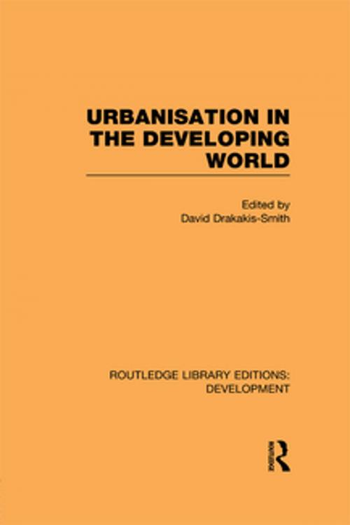 Cover of the book Urbanisation in the Developing World by , Taylor and Francis