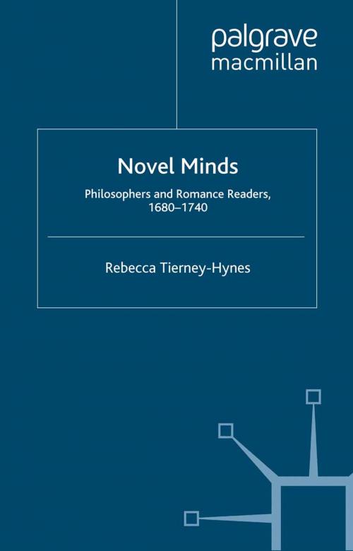 Cover of the book Novel Minds by R. Tierney-Hynes, Palgrave Macmillan UK
