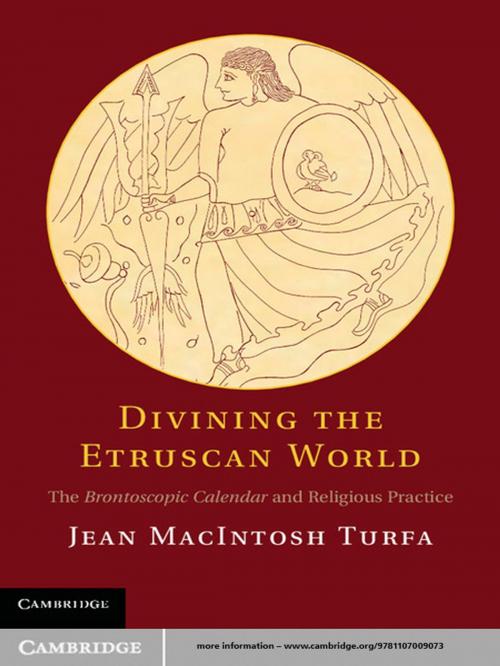 Cover of the book Divining the Etruscan World by Jean MacIntosh Turfa, Cambridge University Press