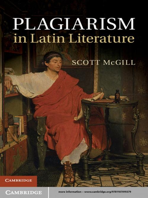 Cover of the book Plagiarism in Latin Literature by Scott McGill, Cambridge University Press