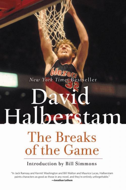 Cover of the book The Breaks of the Game by David Halberstam, Hachette Books