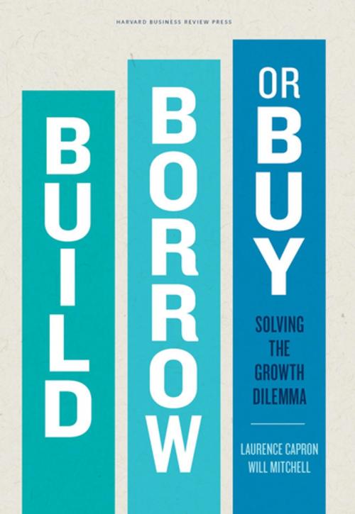Cover of the book Build, Borrow, or Buy by Laurence Capron, Will Mitchell, Harvard Business Review Press