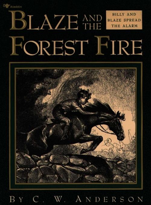 Cover of the book Blaze and the Forest Fire by C.W. Anderson, Aladdin