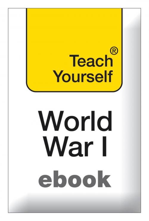 Cover of the book The First World War: Teach Yourself by David Evans, Hodder & Stoughton