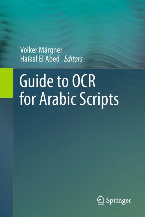 Cover of the book Guide to OCR for Arabic Scripts by , Springer London