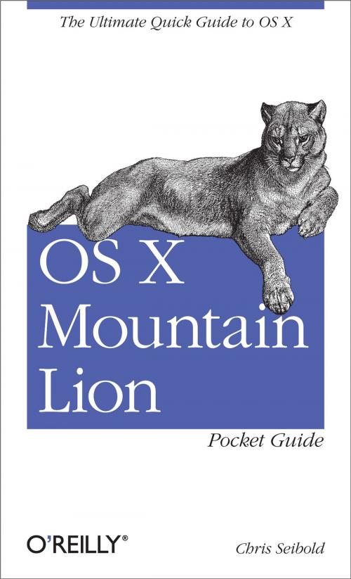 Cover of the book OS X Mountain Lion Pocket Guide by Chris Seibold, O'Reilly Media