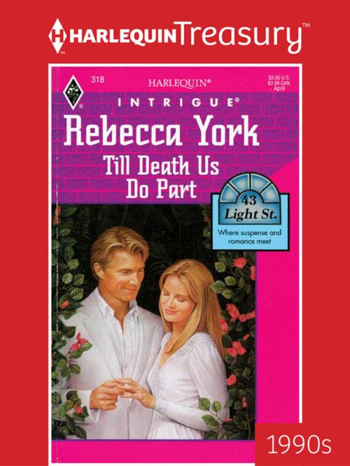 Cover of the book TILL DEATH US DO PART by Rebecca York, Harlequin