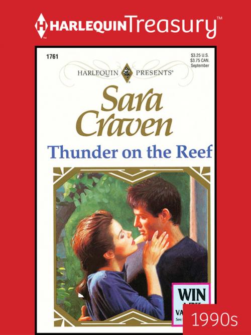 Cover of the book Thunder on the Reef by Sara Craven, Harlequin