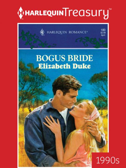 Cover of the book Bogus Bride by Elizabeth Duke, Harlequin