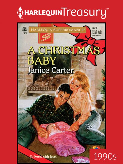 Cover of the book A CHRISTMAS BABY by Janice Carter, Harlequin