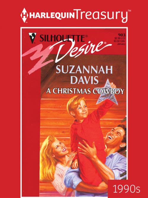 Cover of the book A Christmas Cowboy by Suzannah Davis, Harlequin
