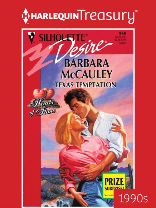 Cover of the book Texas Temptation by Barbara McCauley, Harlequin