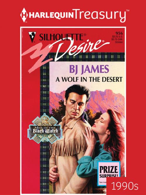 Cover of the book A Wolf in the Desert by BJ James, Harlequin