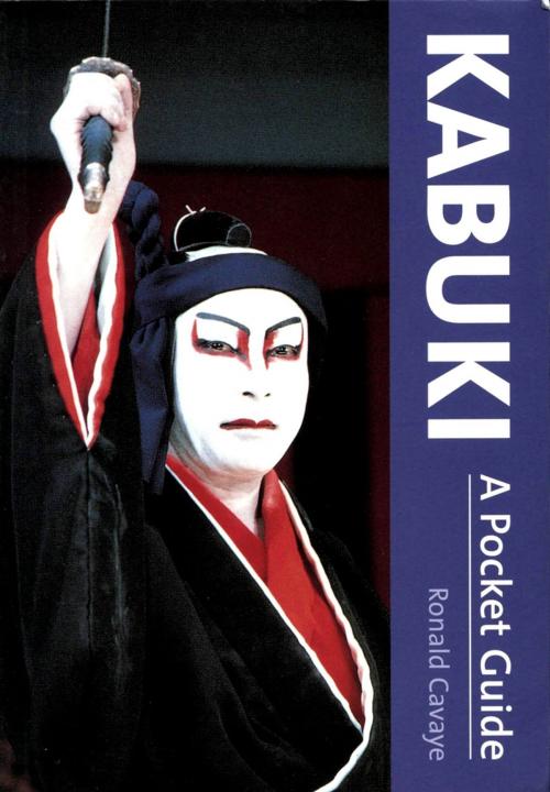Cover of the book Kabuki a Pocket Guide by Ronald Cavaye, Tuttle Publishing