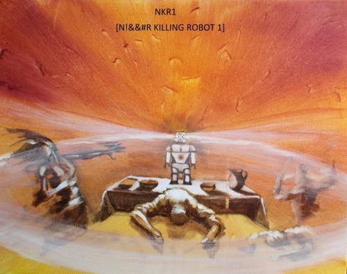 Cover of the book NKR1 [N!&&#R KILLING ROBOT 1] by c ribeiro, c ribeiro